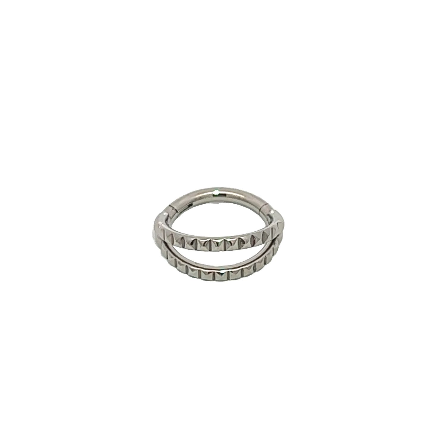 BCR piercing double row spikes