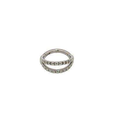 BCR piercing double row spikes