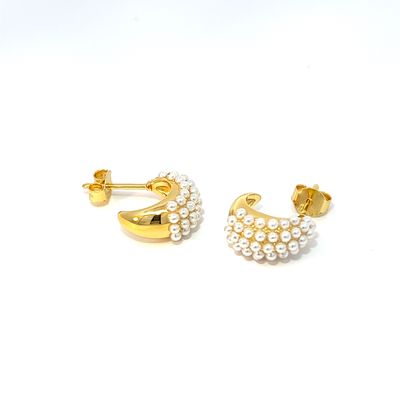 Oorbel "Pearly Drops"