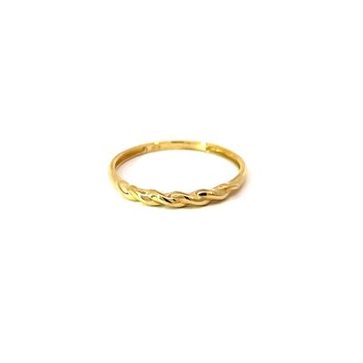 Ring "Twisted & Turned 9kt Gold"