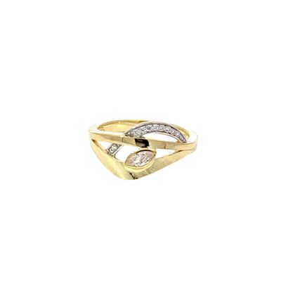 Ring "Golden Leaf'
