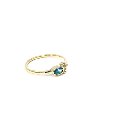 Ring "Blue Lover 9kt Gold"