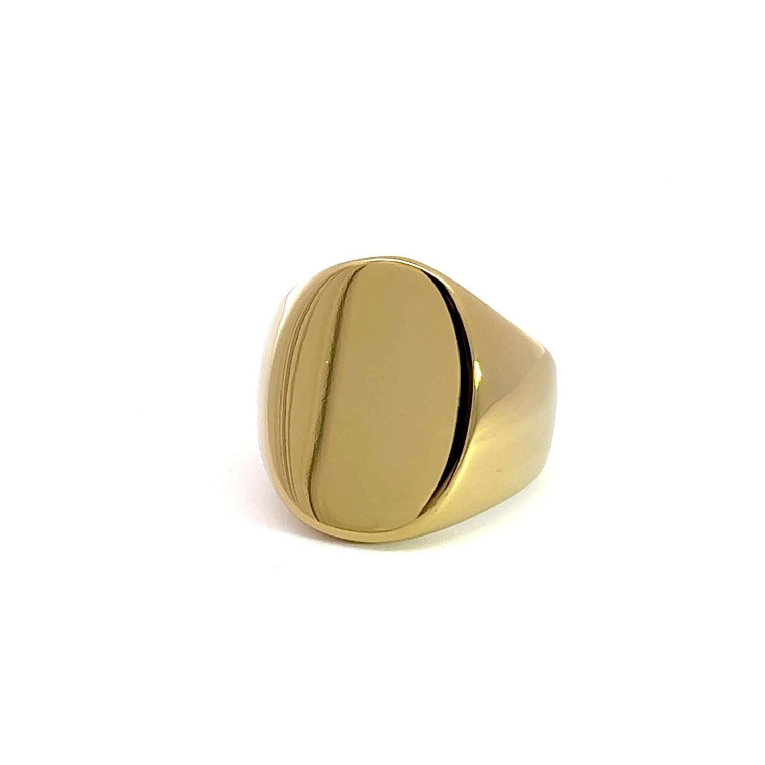 Ring "Round Golden"