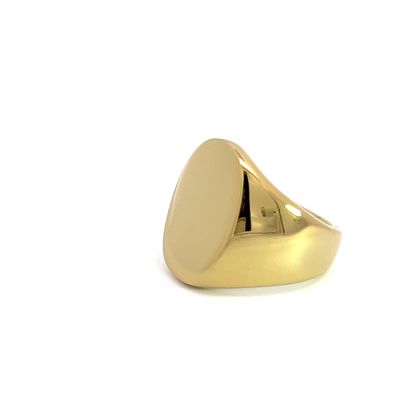 Ring "Round Golden"