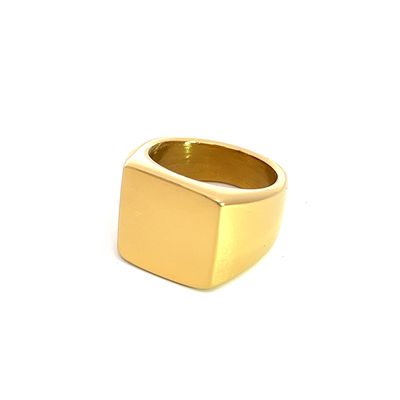 Ring "Square Golden"