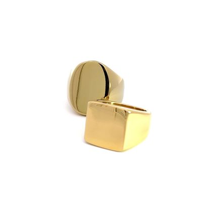 Ring "Square Golden"