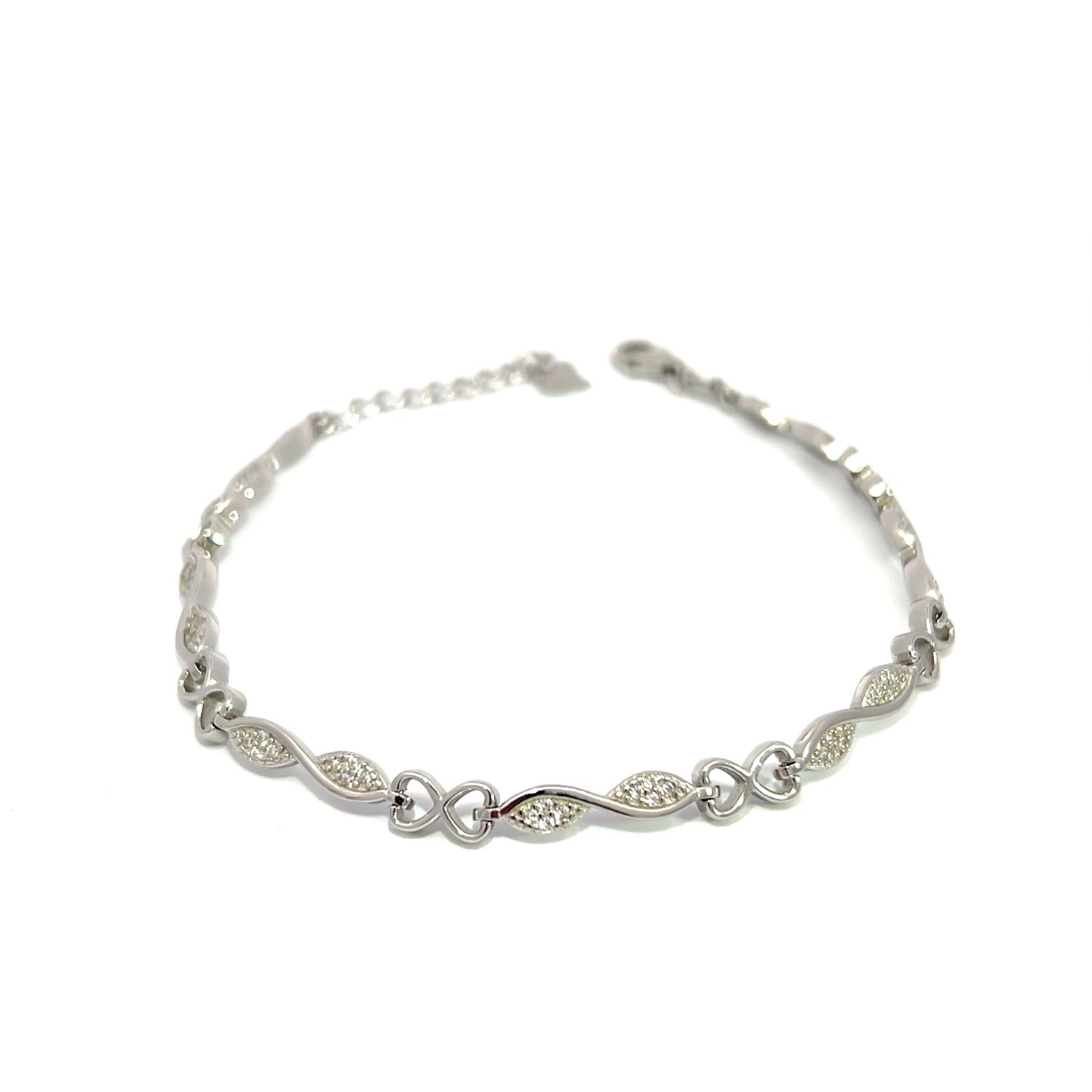 Armband Armband "Silver Infinity"
