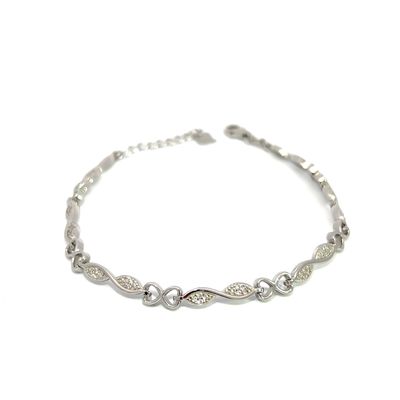 Armband "Silver Infinity"
