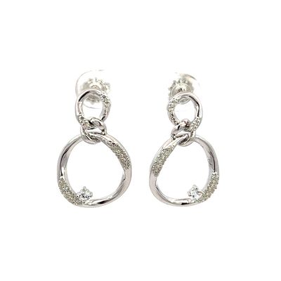 Oorbel "Glamour Circle”