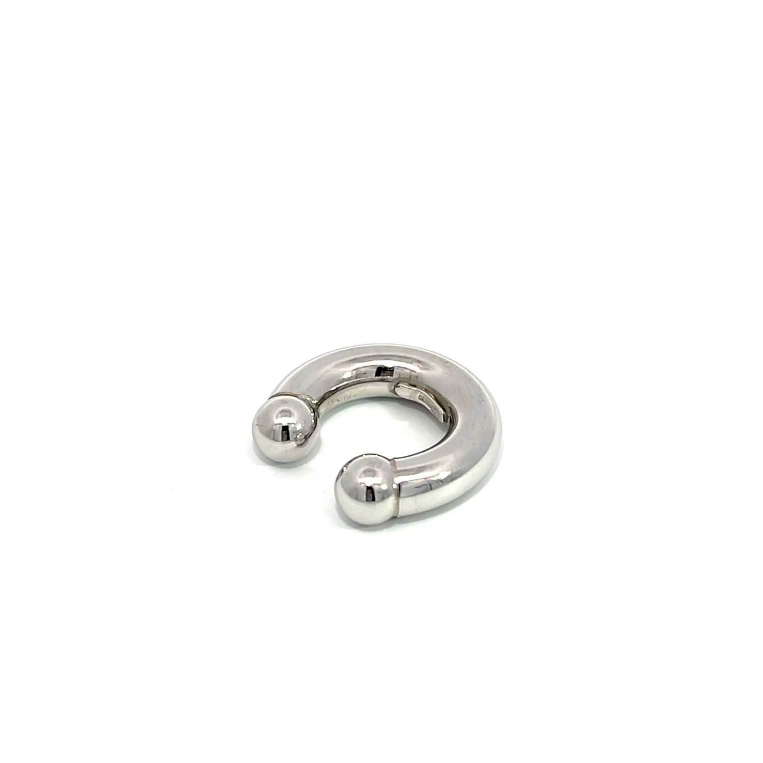 Oorbel "EARCUFF Silver Even"