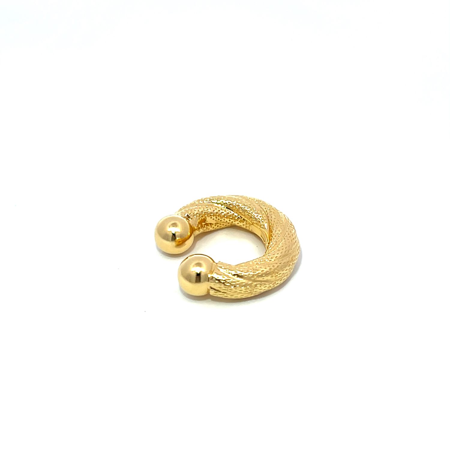Oorbel "EARCUFF Golden Patterned"