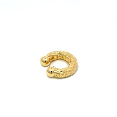 Oorbel "EARCUFF Golden Patterned"