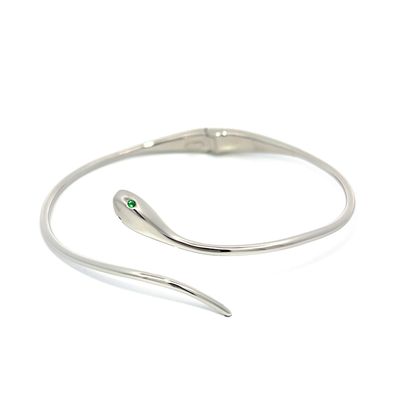 Armband "Snake Silver"