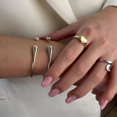 Armband "Open Golden"