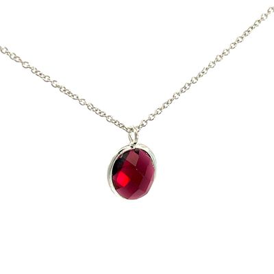 Halsketting "Birthstone JANUARI"