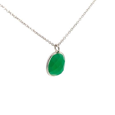 Halsketting "Birthstone AUGUSTUS"