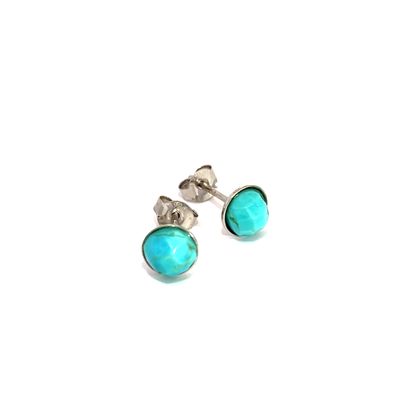 Oorbel "Birthstone MAART"