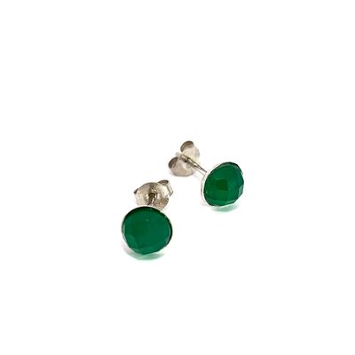 Oorbel "Birthstone AUGUSTUS"