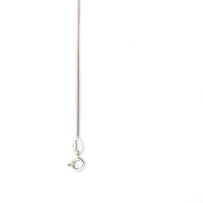 Halsketting "Snake Zilver"