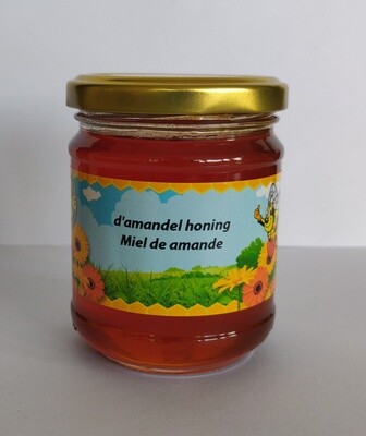 Natuurlijk amandel honing 250gr vloeibaar