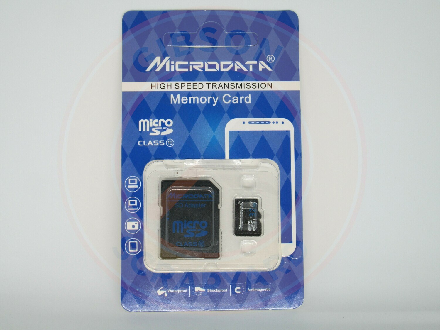 32 GB Micro SD / TF Card With Adapter Class 10 Microdata