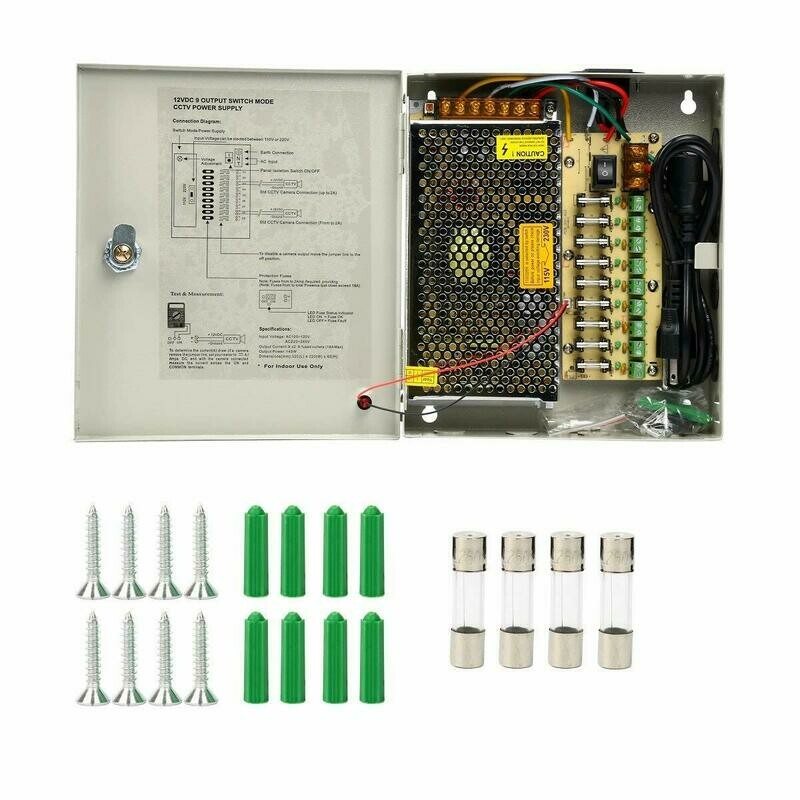 xAx CCTV Distributed Power Supply Box for Security Surveillance