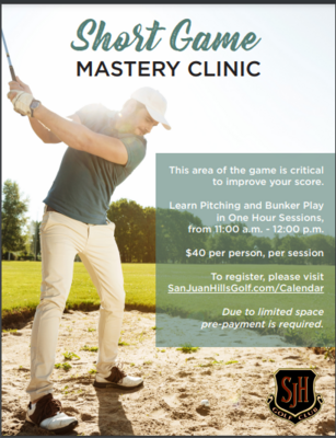 Short Game Mastery Clinic 00111