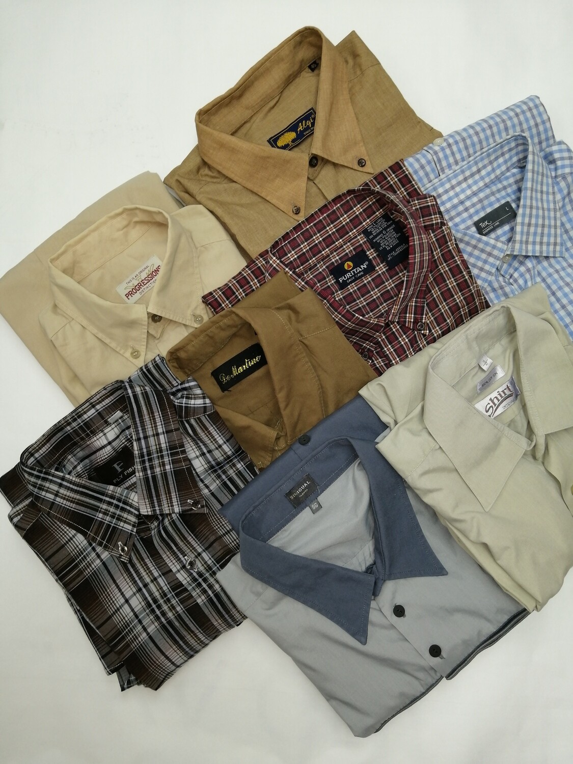 Camisas Mangas Larga (Hombre)