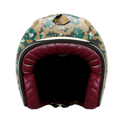 GUANG - OPEN FACE HELMET CAMO PIX EL GREEN