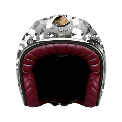 GUANG - OPEN FACE HELMET CAMO PIX EL GREY