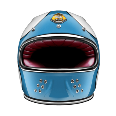 GUANG - FULL FACE HELMET SPEEDRUN BLUE &amp; WHITE