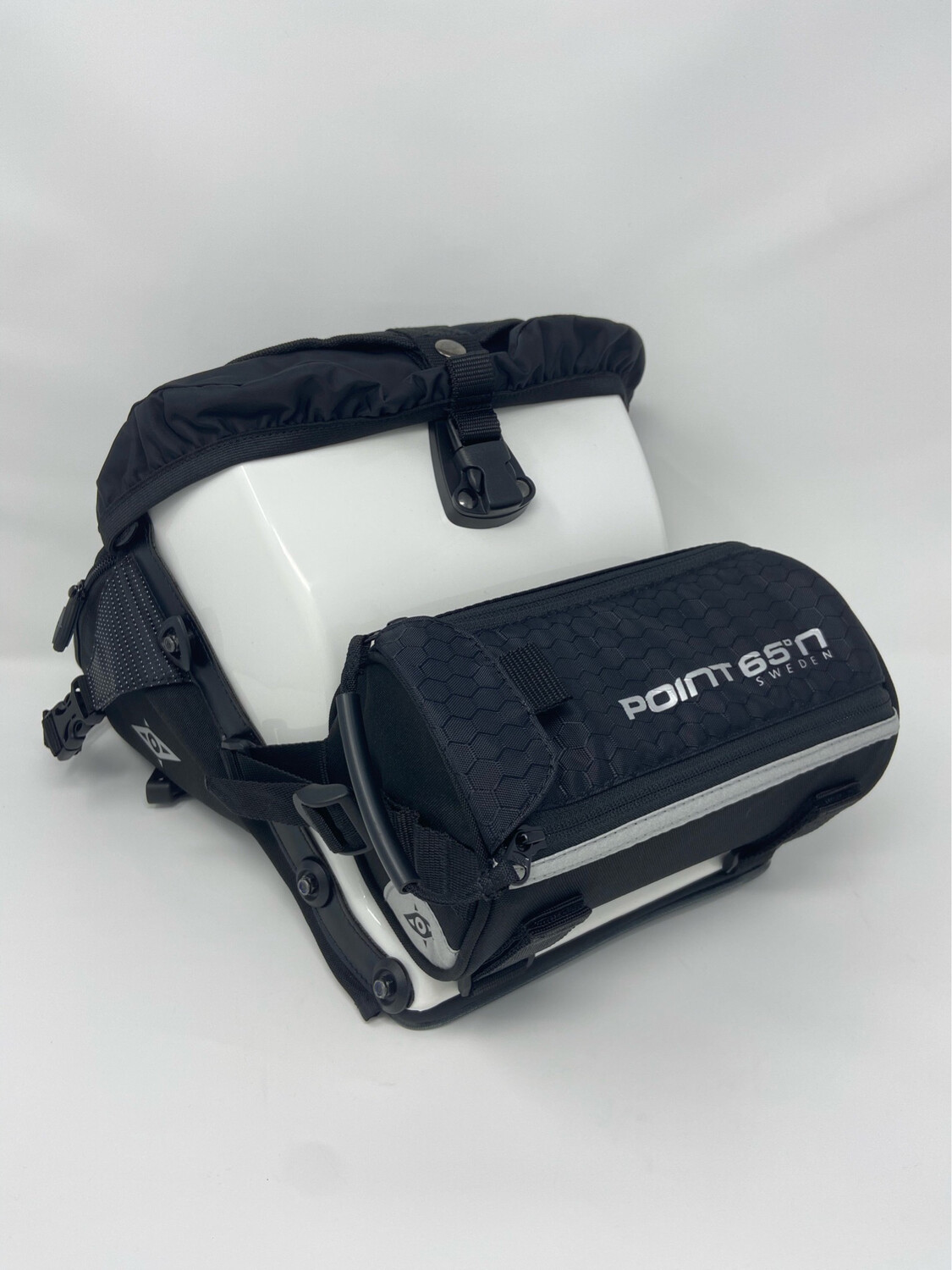 バッグ Point 65 BOBLBEE 5L CAM White (Iglo) Point 65 Boblbee Cam 5L Hardshell Hip Bag - Igloo White