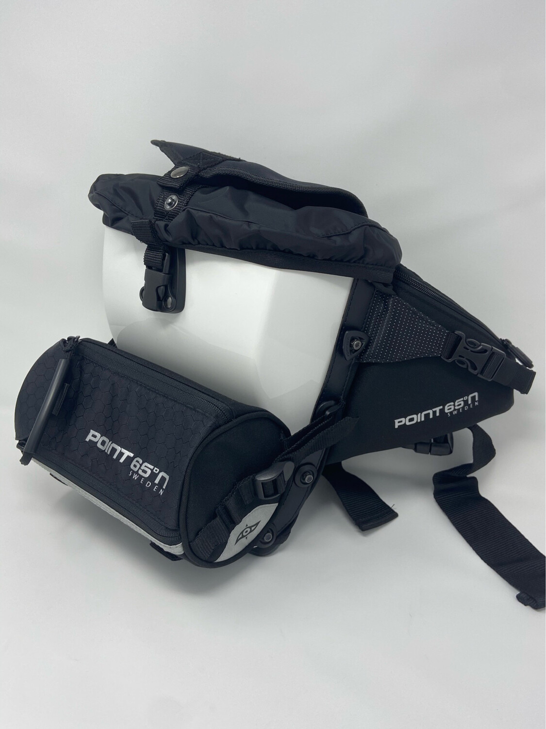 バッグ Point 65 BOBLBEE 5L CAM White (Iglo) Point 65 Boblbee Cam 5L Hardshell Hip Bag - Igloo White