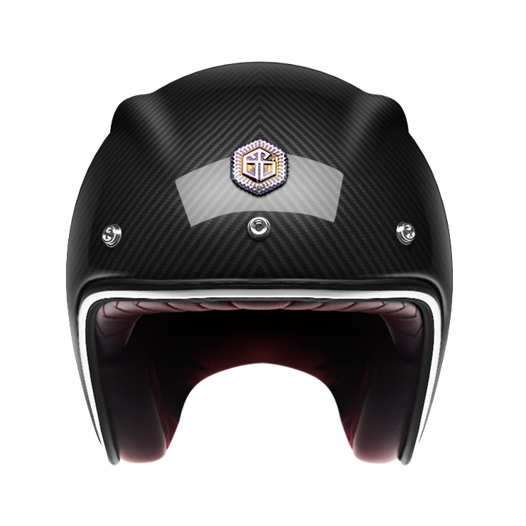 GUANG - OPEN FACE HELMET CHARBON