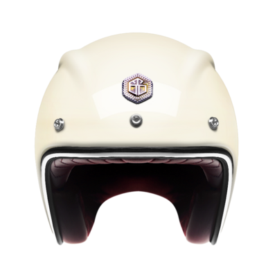 GUANG - OPEN FACE HELMET CREME