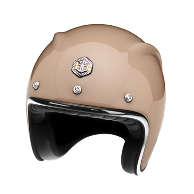 GUANG - OPEN FACE HELMET SAUMON FLEUR