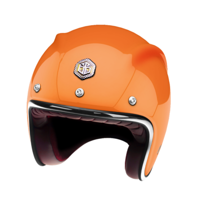 GUANG - OPEN FACE HELMET ORANGE