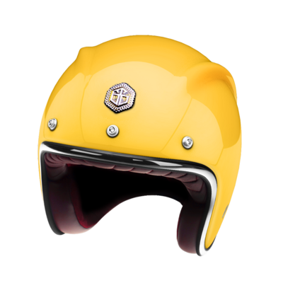 GUANG - OPEN FACE HELMET CITRON