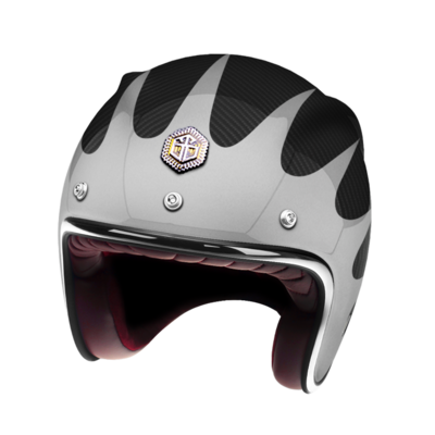 GUANG - OPEN FACE HELMET SPEEDRUN GREY &amp; CARBON