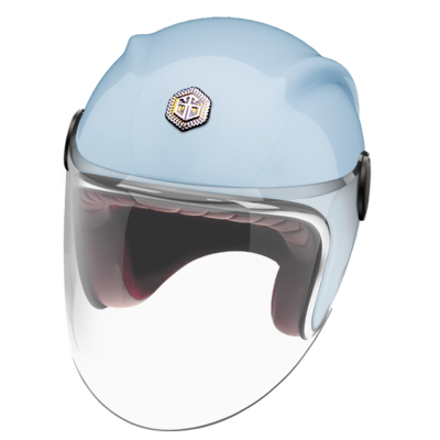GUANG - JET HELMET MACARON AZUR