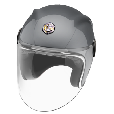 GUANG - JET HELMET GREY NARDO