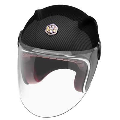 GUANG - JET HELMET CHARBON