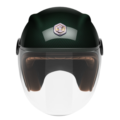 GUANG - JET HELMET EMERALD