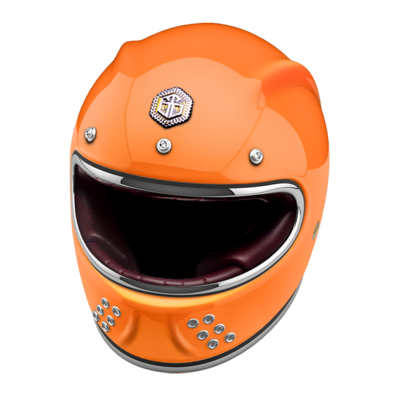 GUANG - FULL FACE HELMET ORANGE