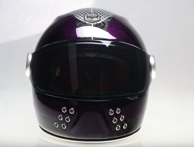 GUANG X-GUANG HELMET CUSTOM DIVO II PURPLE