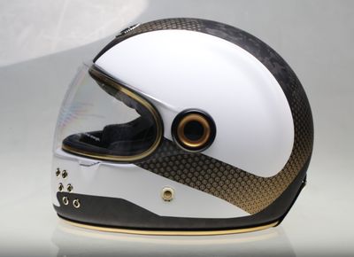 GUANG X-GUANG HELMET CUSTOM DIVO II WHITE MATTE