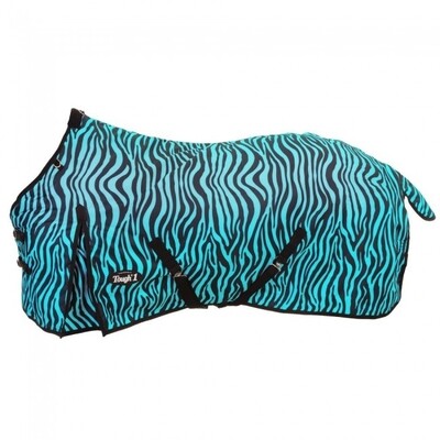Winterdeken 250gr, Zebra aqua, maat 175