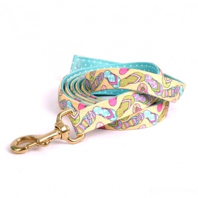 Flip Flops on Teal Polka" High Fashion lijn"