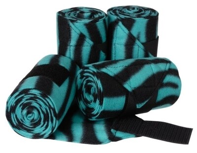 Softfleece bandage zebra aqua Tough 1