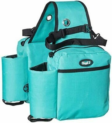 Turquoise zadeltas